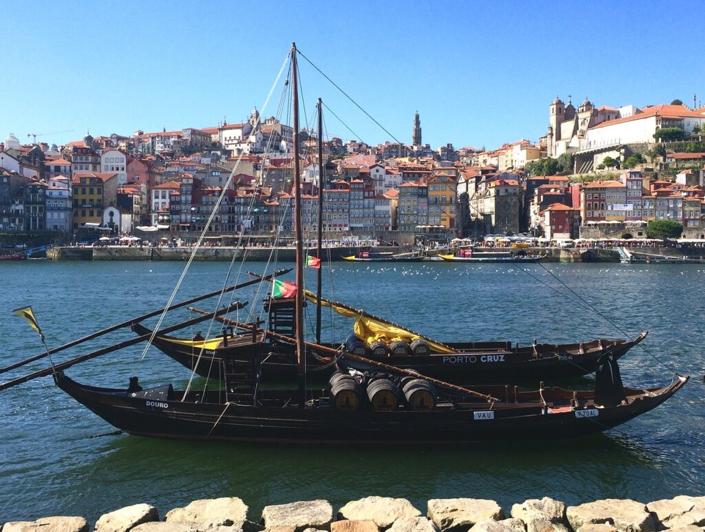 boat, porto, portugal